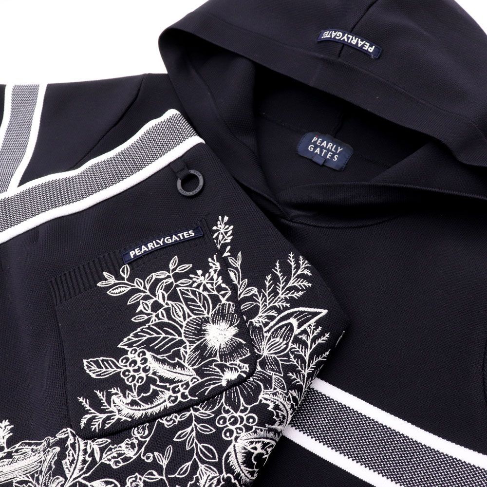 ☆美品 PEARLY GATES パーリーゲイツ ジャージーニット パーカー