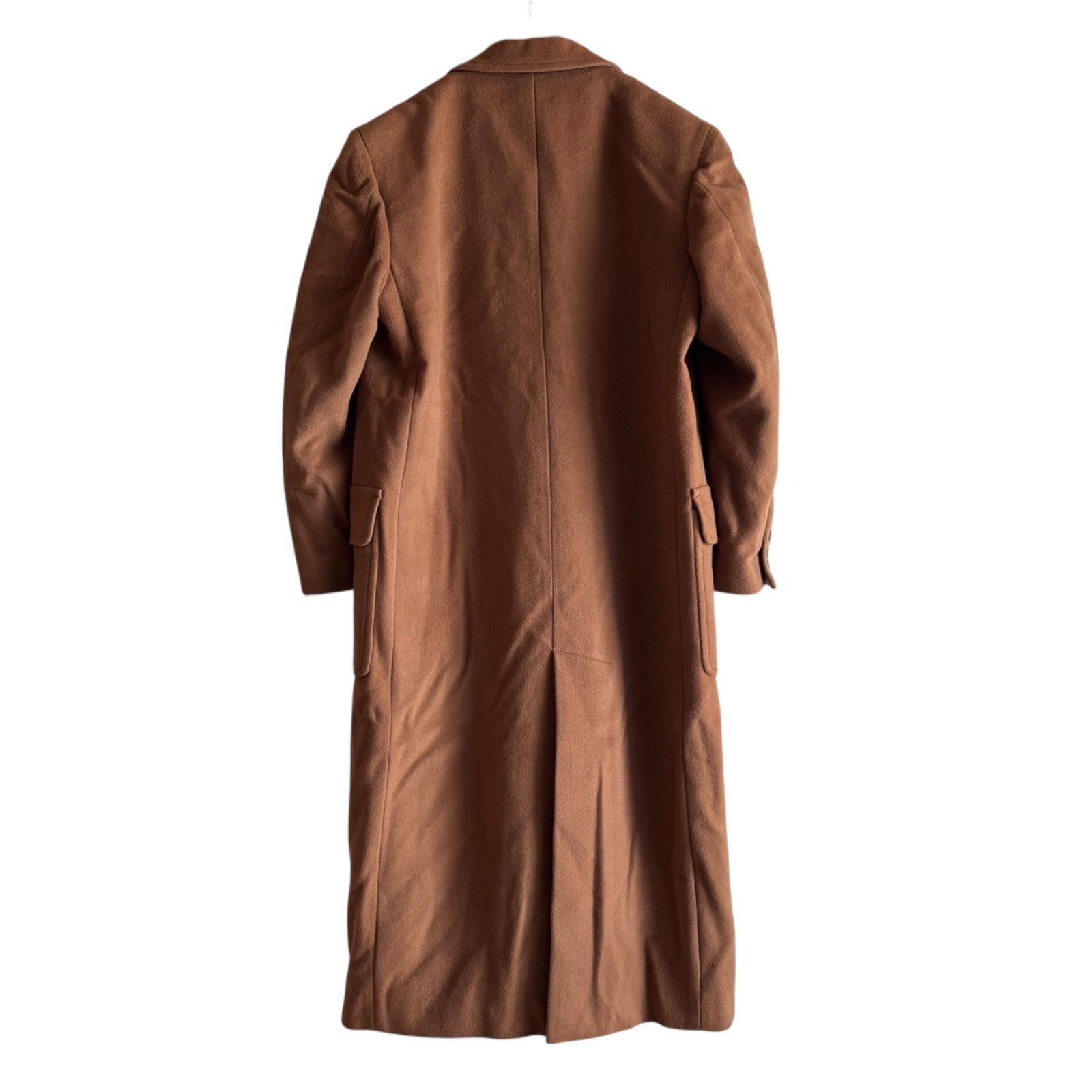 ZM1696 KENZO PARIS ケンゾー ロングコート チェスターコート ブラウン