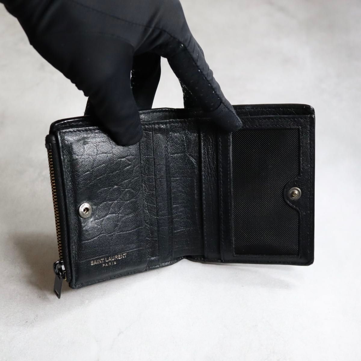 SAINT LAURENT サンローラン / カサンドラジップバイフォールド