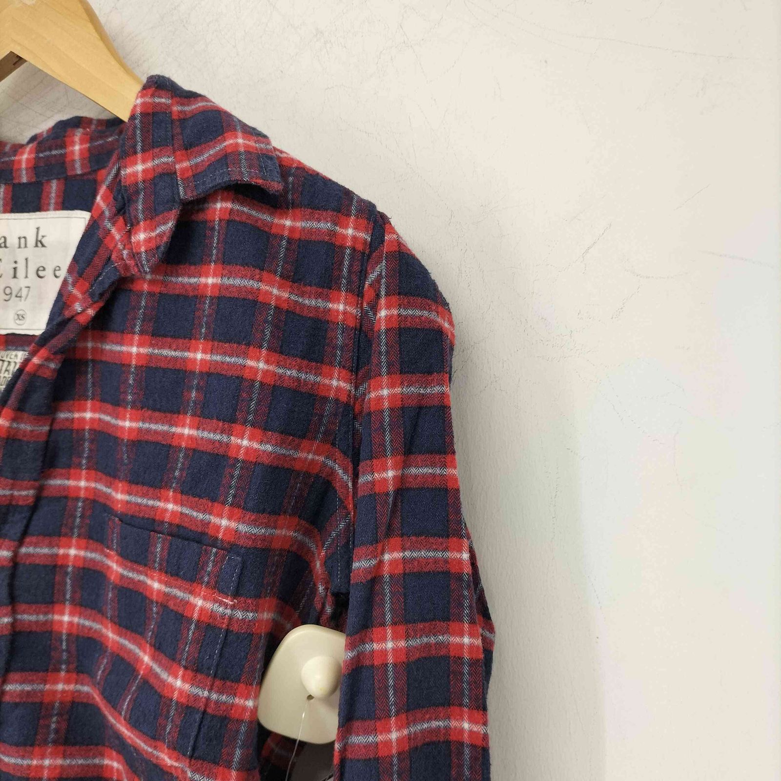 フランクアンドアイリーン Frank＆Eileen USA製 Barry フランネル