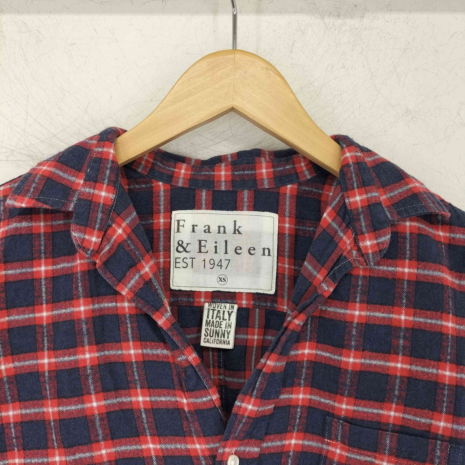フランクアンドアイリーン Frank＆Eileen USA製 Barry フランネル