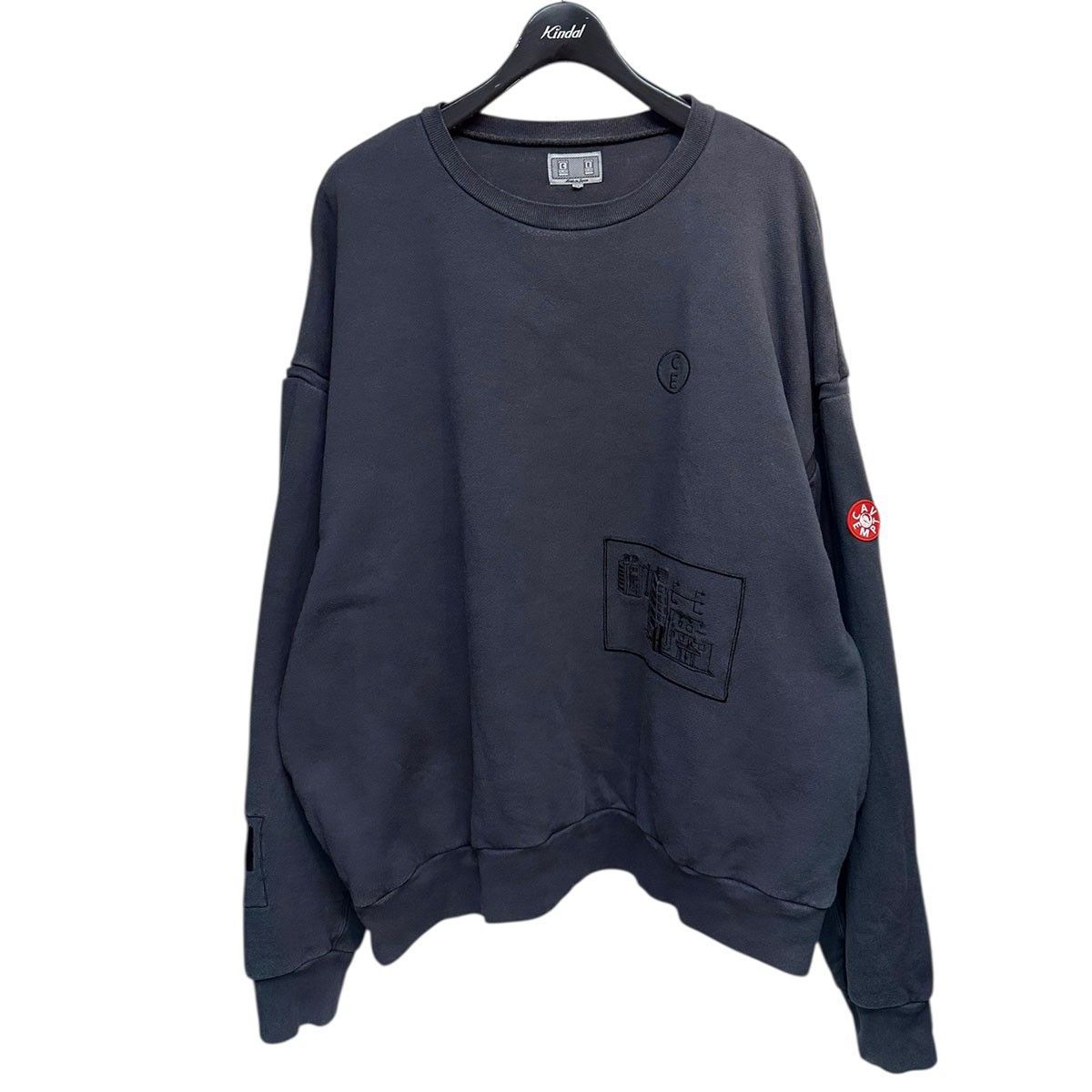 C.E(シーイー) Overdye Flare Crew Neck