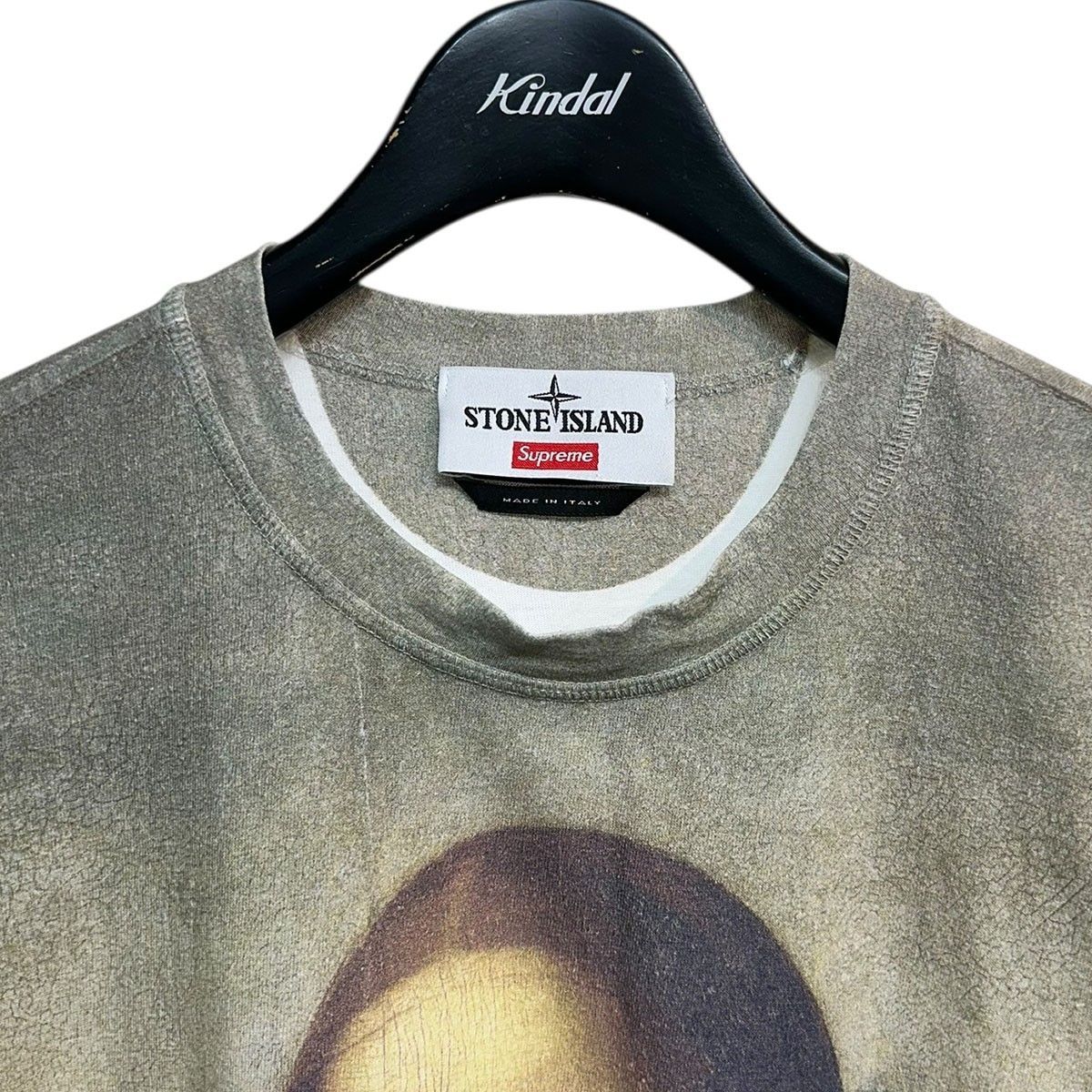 Supreme×STONE ISLAND 22SS S／S Top Monna Lisa ダブルネームモナリザ
