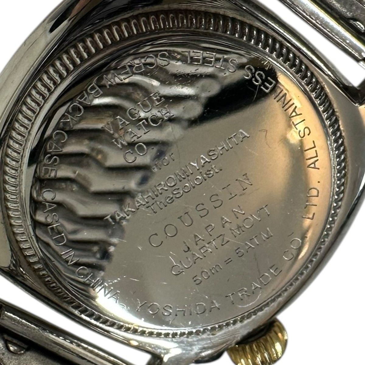 TAKAHIROMIYASHITA TheSoloIst． coussin type extension belt 腕時計