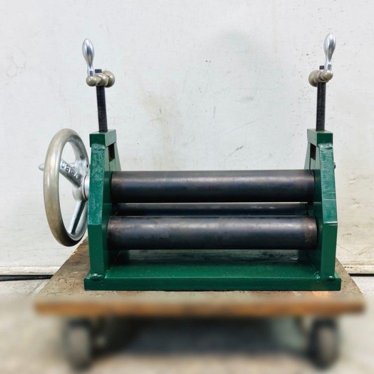 三本ローラー 手動ロールベンダー
