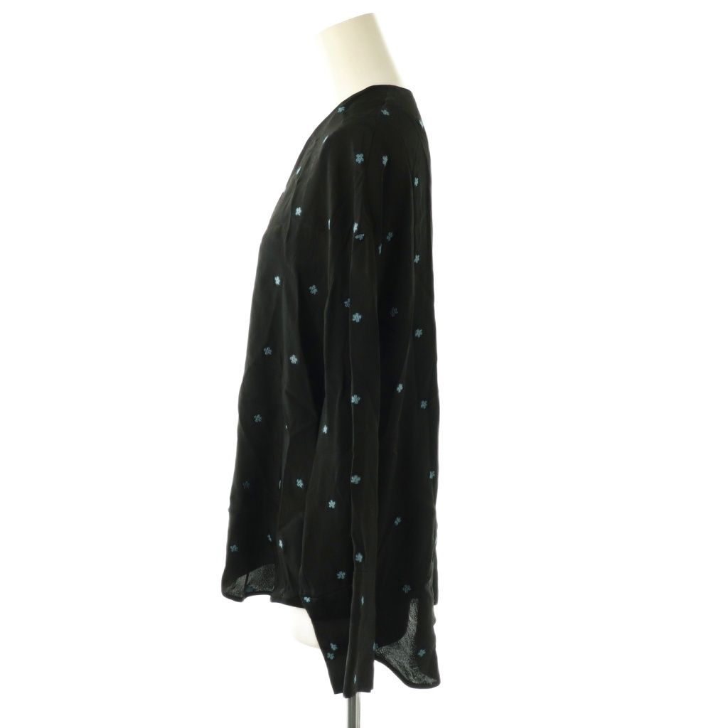 マメクロゴウチ Mame Kurogouchi 20SS フラワー ジャガード シャツ