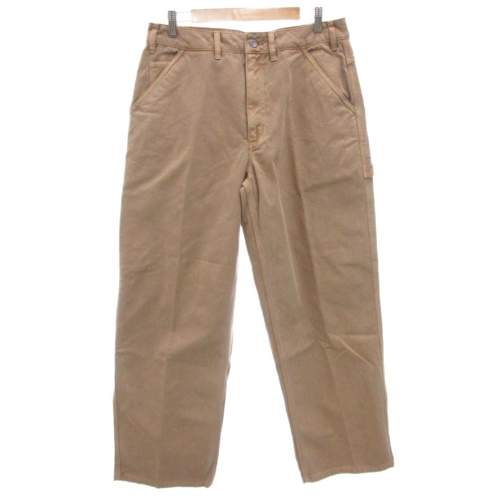 ナイキ NIKE Carpenter Pants カーペンターパンツ ロゴ刺繍 32 M 茶 ブラウン FF