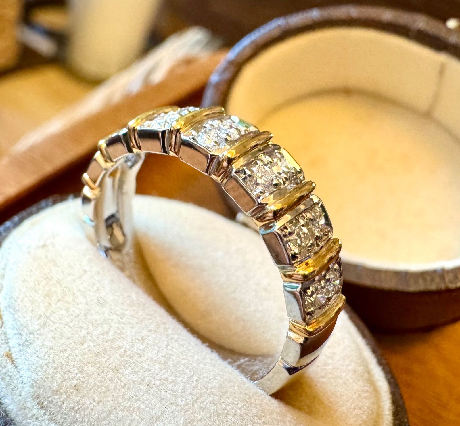 アンブローズ◇Pt900/K18*13号*コンビダイヤモンドリング*指輪 - メルカリ