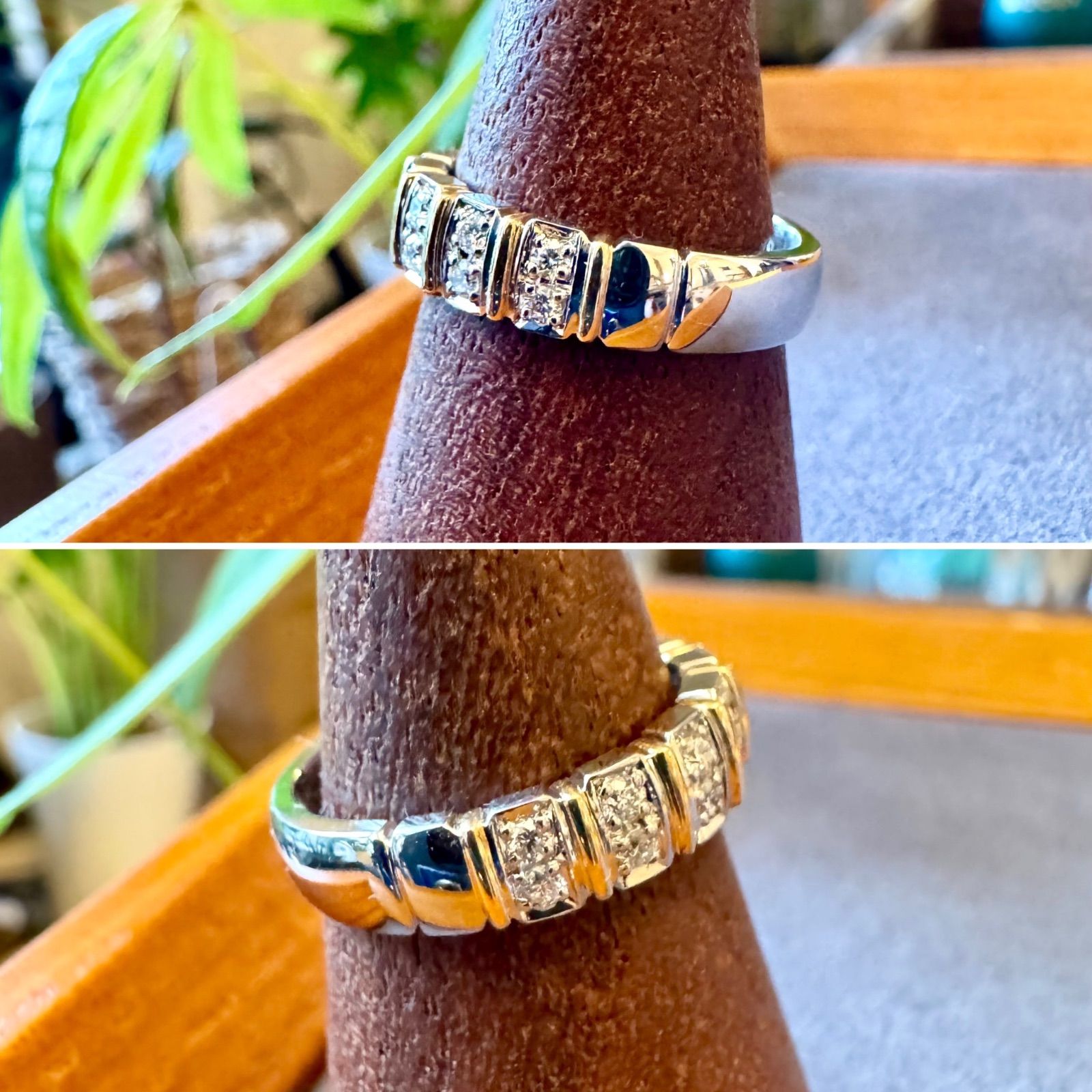 アンブローズ◇Pt900/K18*13号*コンビダイヤモンドリング*指輪 - メルカリ