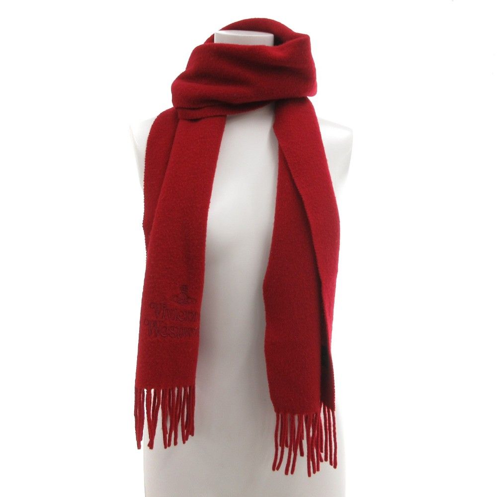ヴィヴィアンウエストウッド Vivienne Westwood マフラー フリンジ
