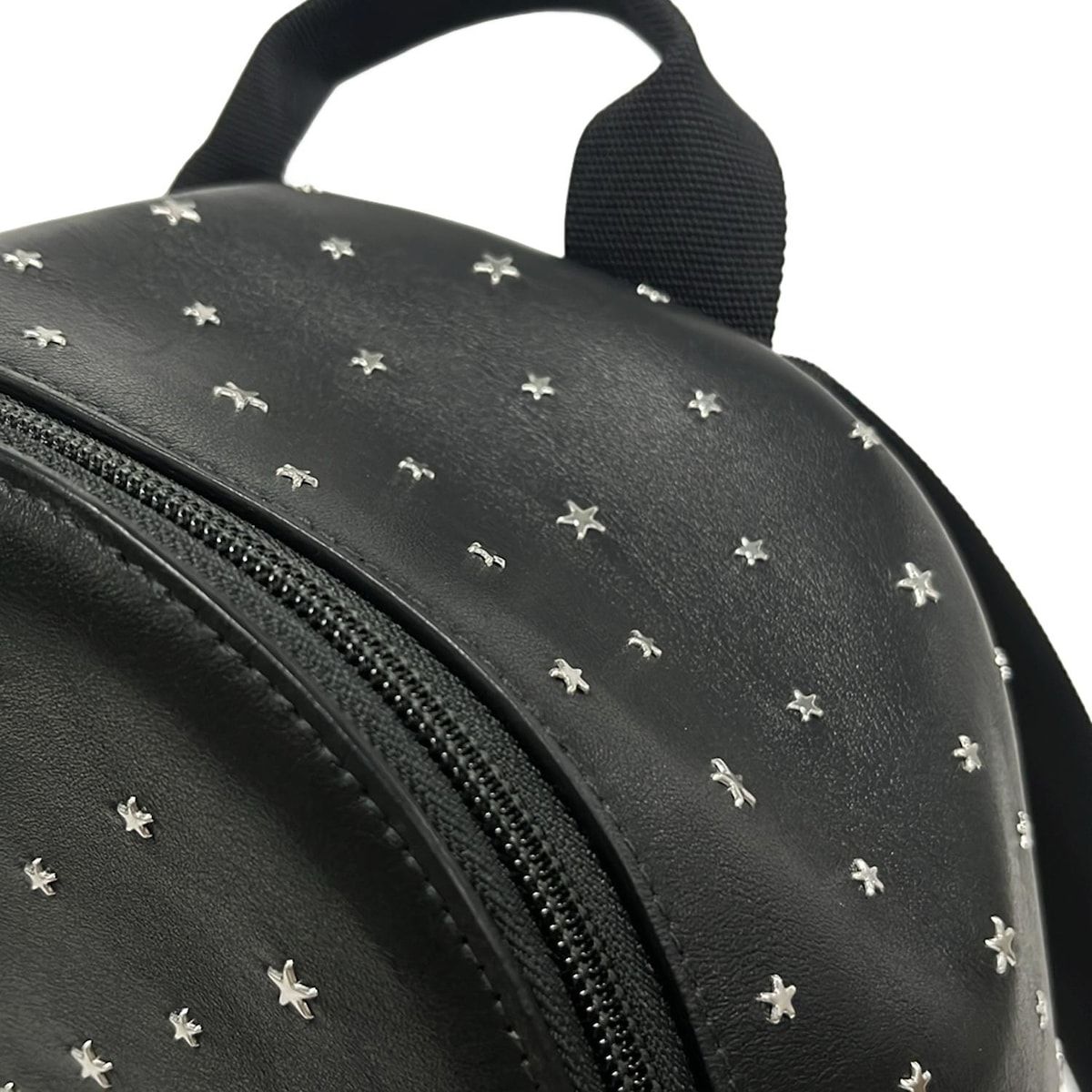  JIMMY CHOO ジミーチュウ リュックサック - 黒 スタッズ スター 星 レザー リュック バックパック バッグ