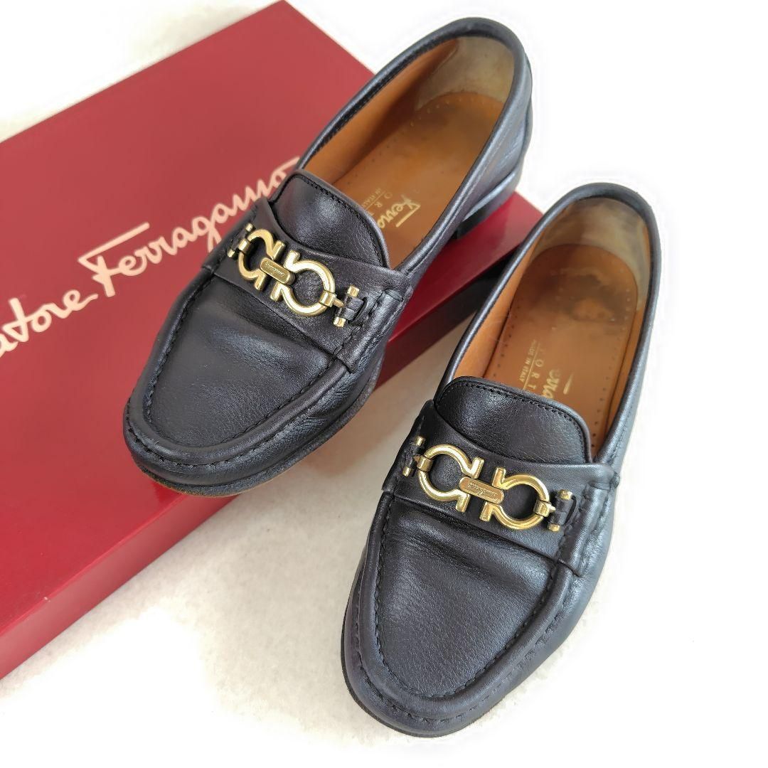 フェラガモ　ガンチーニ　ローファー　5㎝ヒール Amazon | [フェラガモ]ローファー ガンチーニ 5サイズ モカシン グレー