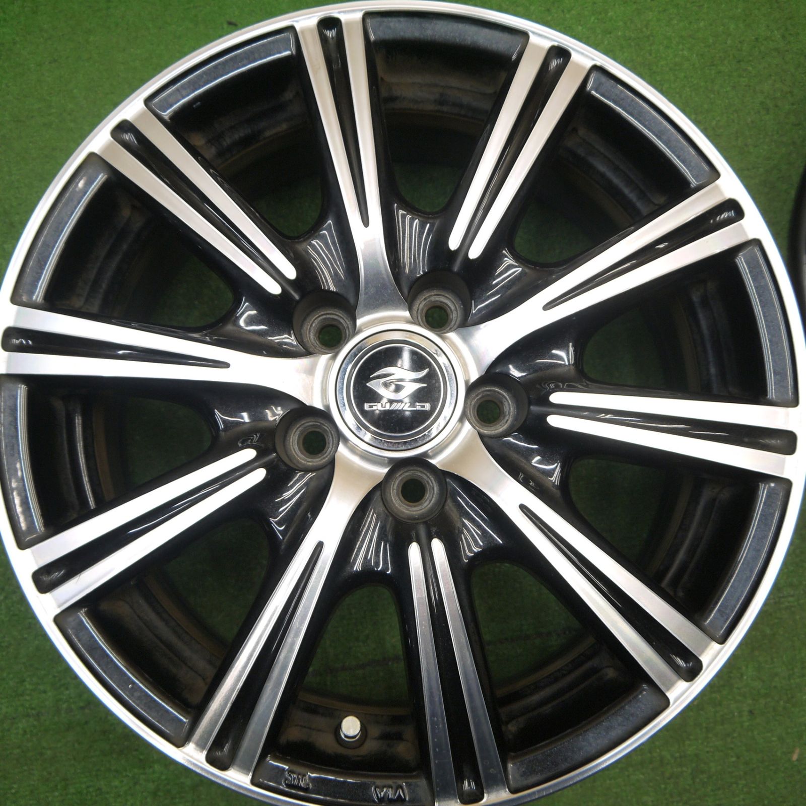  4本価格 プリウス シエンタ 等 Guild XS weds 15インチ ギルド ウェッズ ホイール 15 6 J PCD 100 5 H ホ 15インチ ホイール