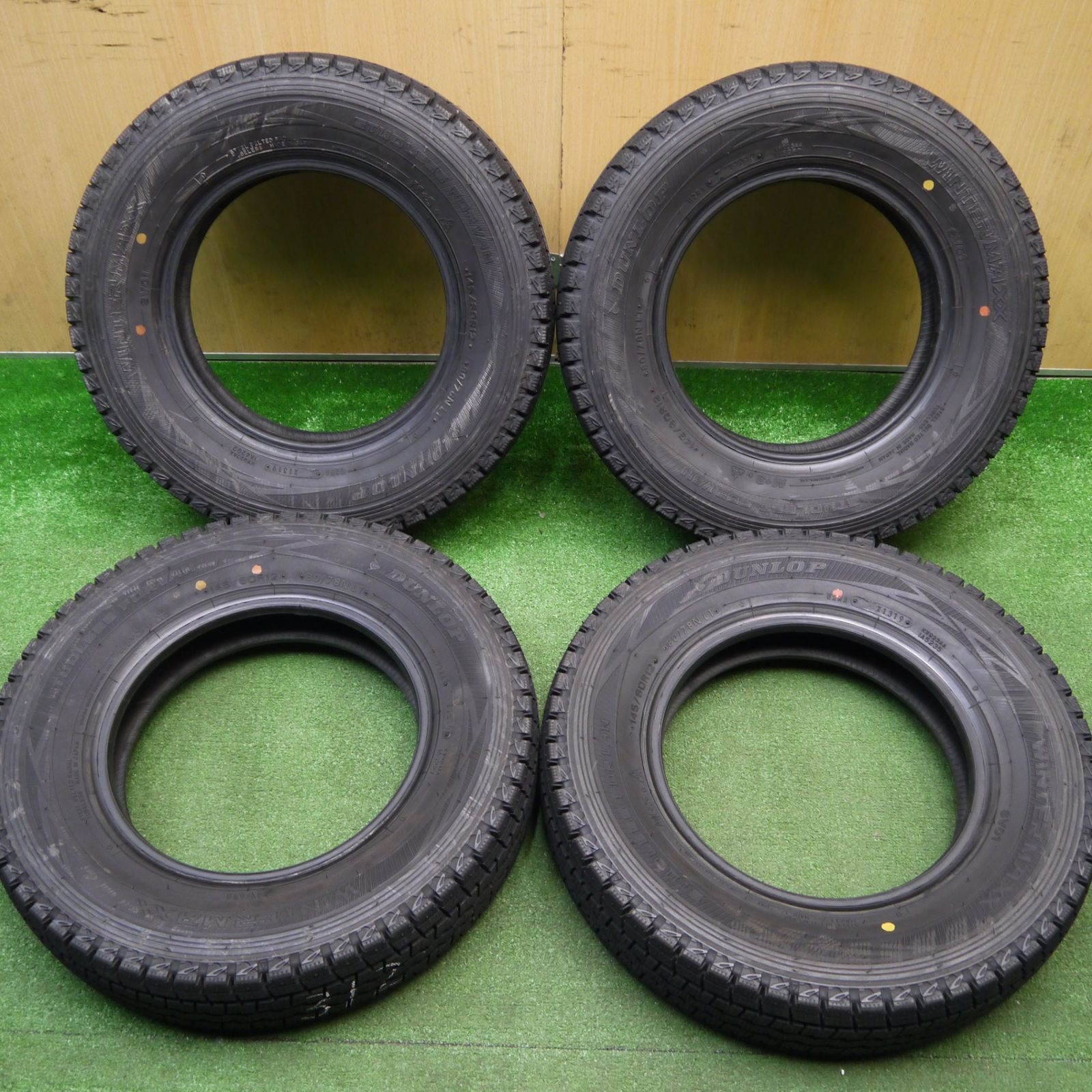 スタッドレス 145 80 R 12 78 N ダンロップ ウインターマックス SV 01 タイヤ 12インチ 軽トラック 軽バン 等 スタ