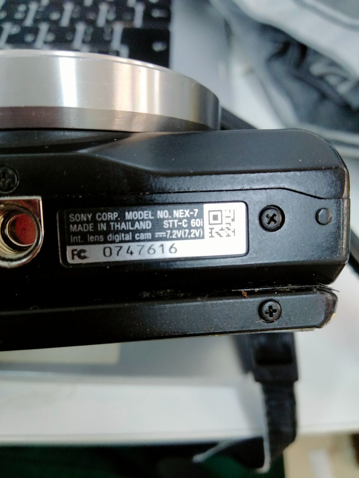 ジャンク SONY α nex-7 ミラーレス一眼レフカメラ ブラック 2430万画素