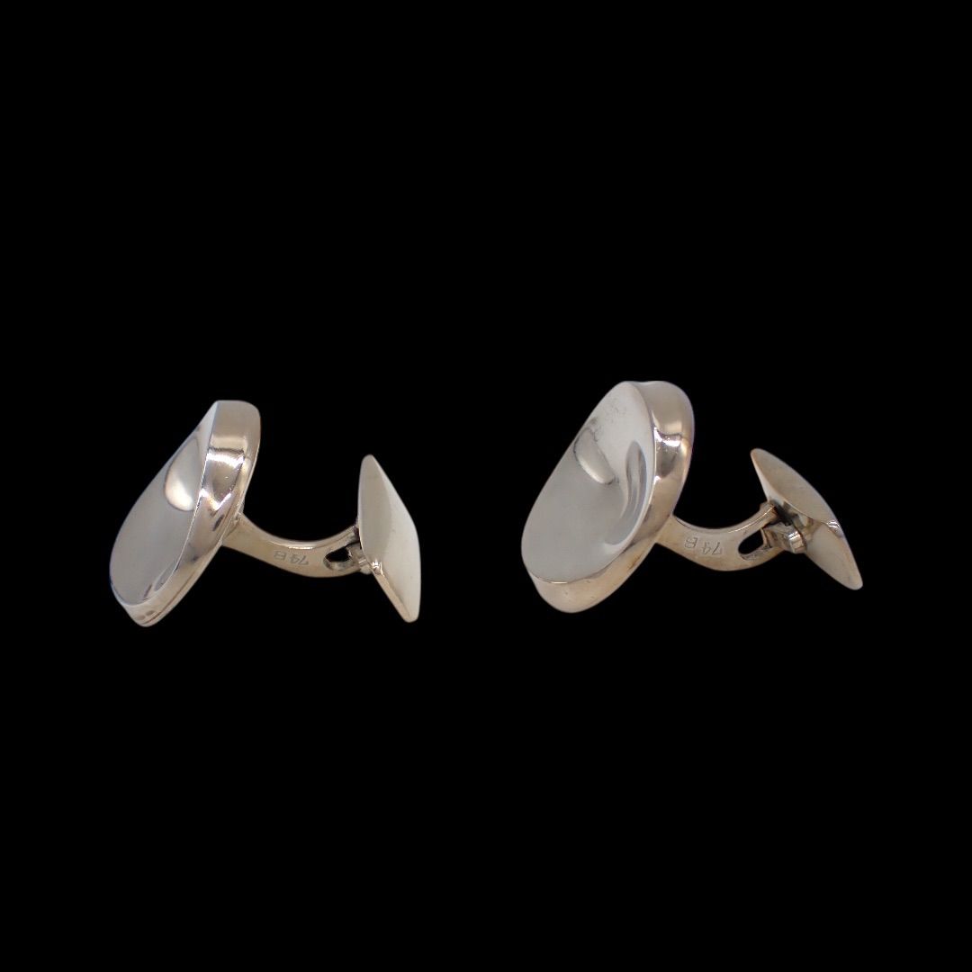 ジョージジェンセン 74 B カフス カフリンクス 925 シルバー 4288