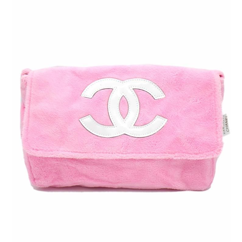 CHANEL　ノベルティショルダーバッグ シャネル CHANEL ココマーク ノベルティ パイル ショルダー バッグ