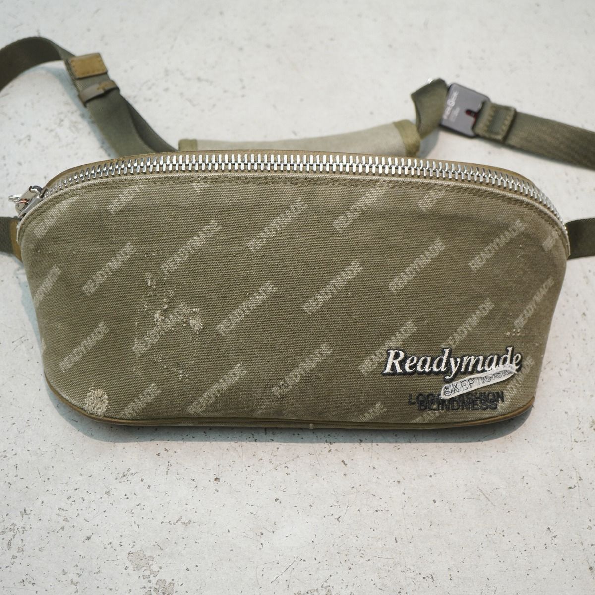 美品 READYMADE レディメイド WAIST BAG ウエスト バッグ ボディ