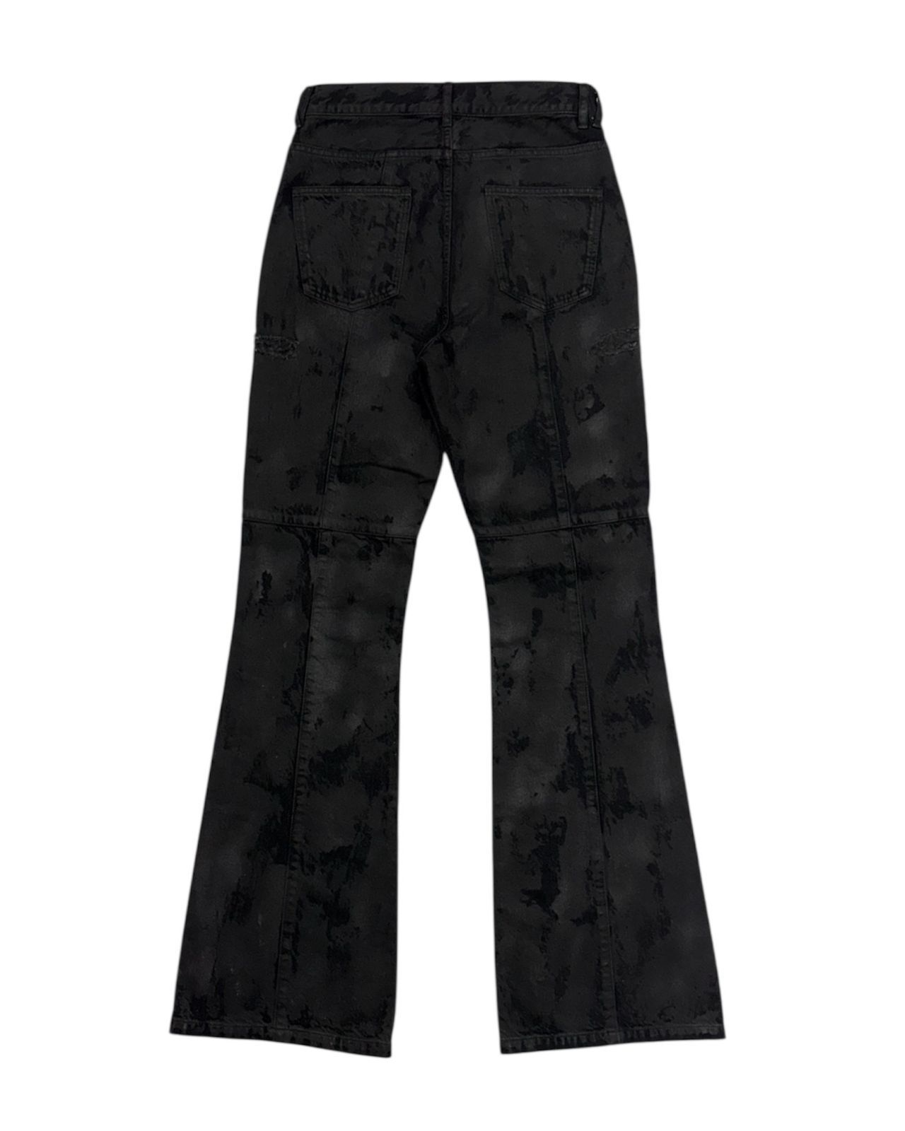 LAST NEST / coating denim flare pants 【公式通販】