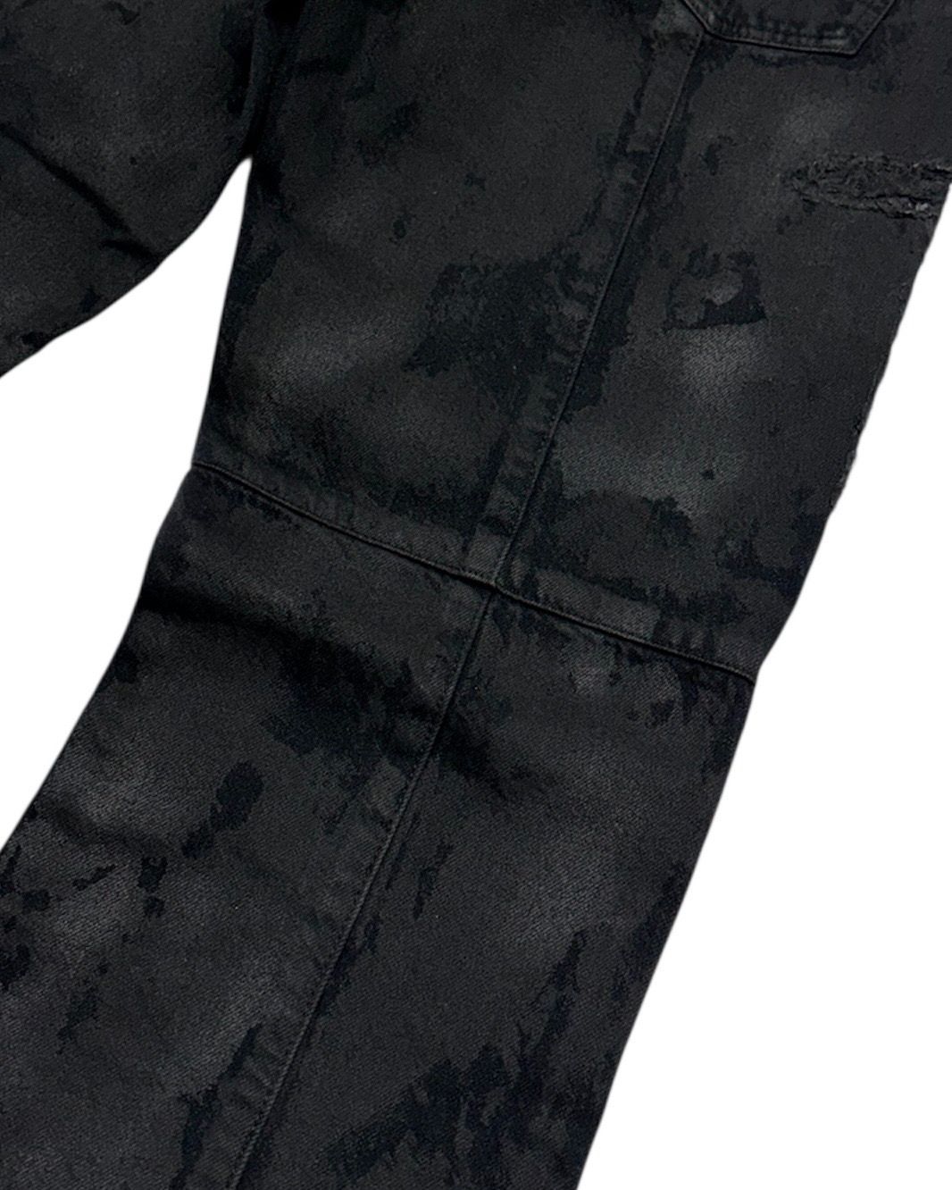 LAST NEST / coating denim flare pants 【公式通販】