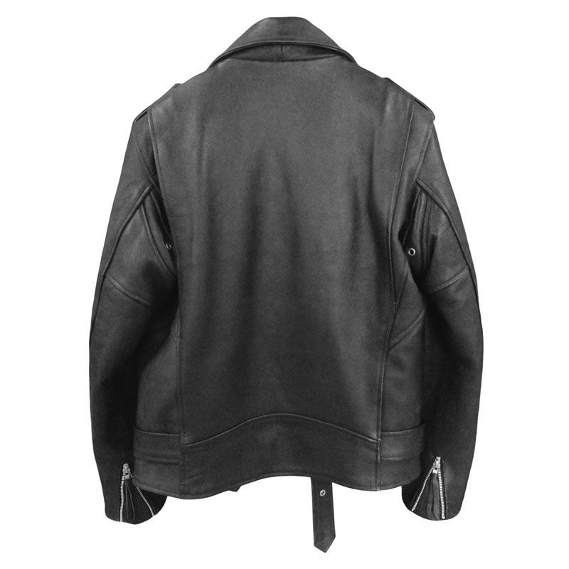 古着○Freedom/フリーダム○ライダースジャケット 牛革 ダブル