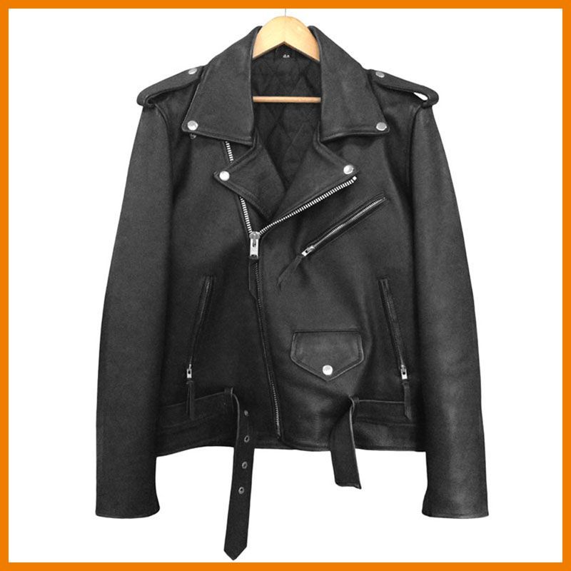 古着○Freedom/フリーダム○ライダースジャケット 牛革 ダブル