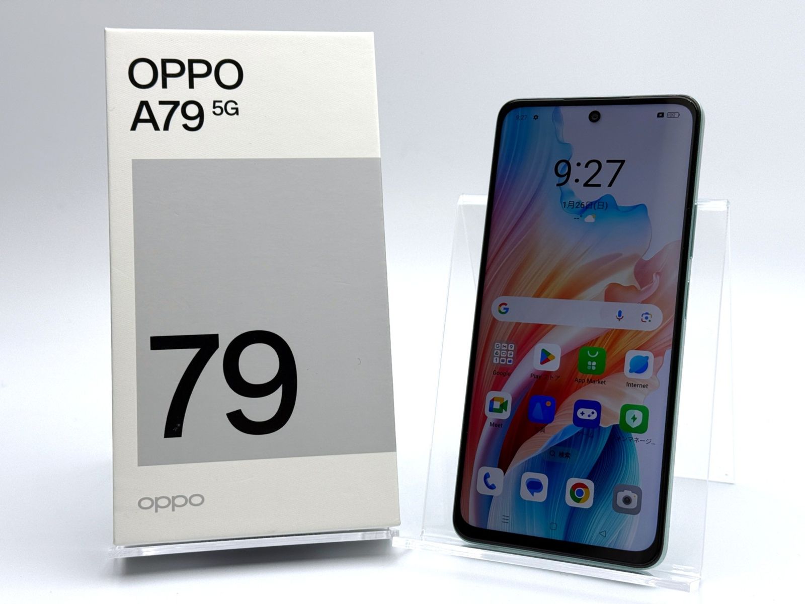 新品】 OPPO A79 5Gグローグリーン OPPO OPPO A79 5G SIMフリー