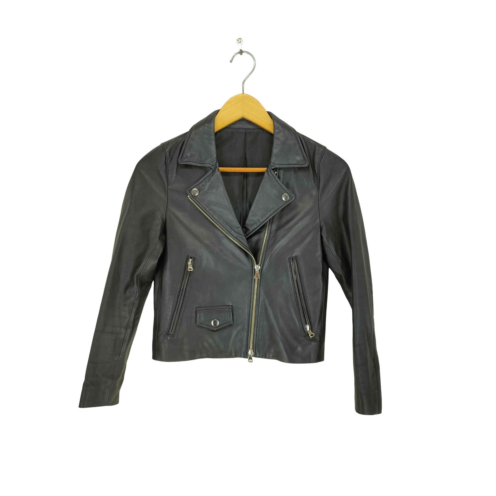 ユーズドフルギ USED古着 TOKYO BASE lamb leather ラムレザーダブル