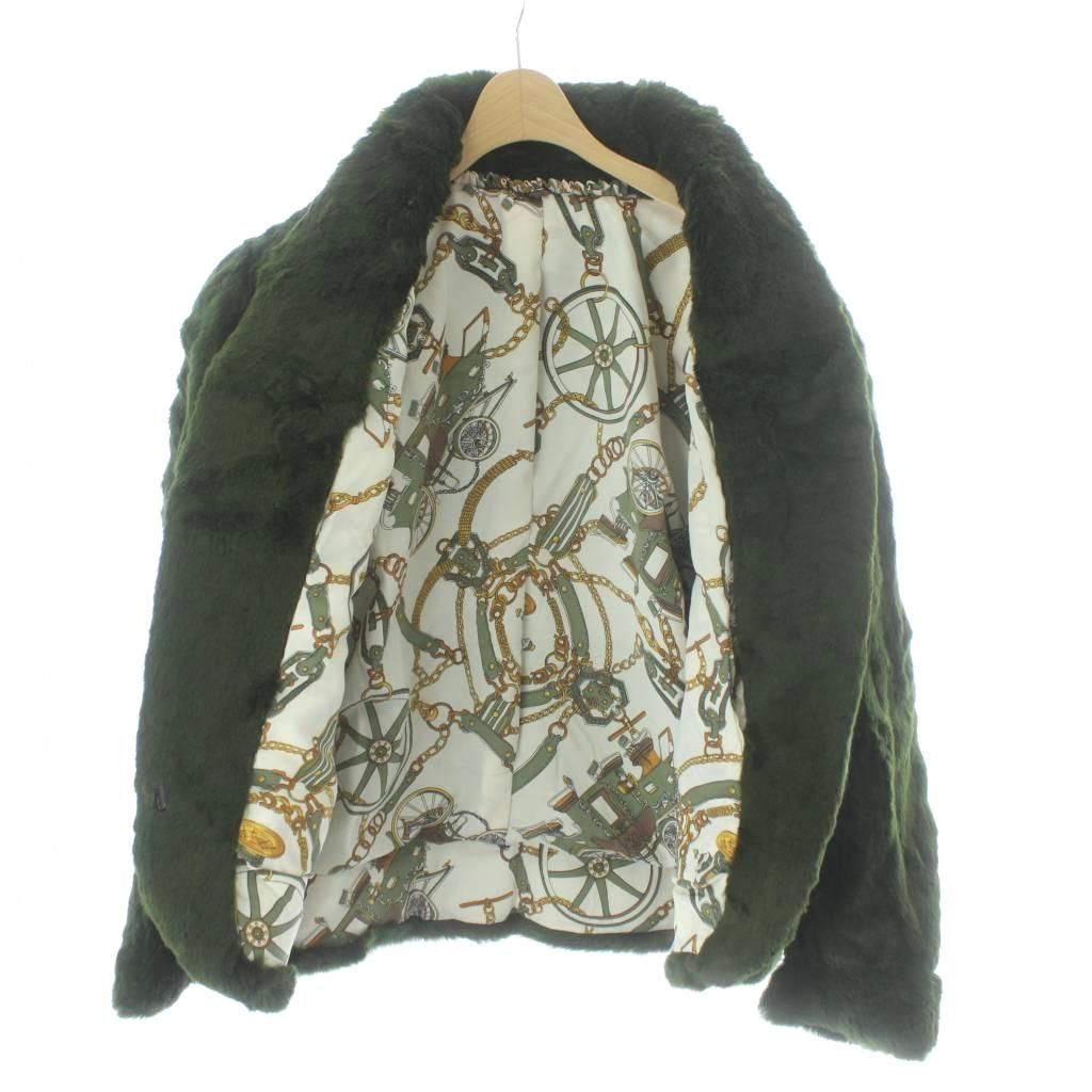 新同✩シェアードミンク✩ドイツ製✩柔らか✩グリーン系✩ファーコート 楽天市場】【30%OFFクーポン!】セミシェアードミンクコート 90cm