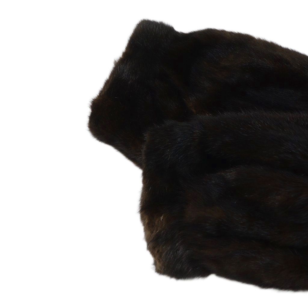 サガミンク SAGA MINK 銀サガ 毛皮コート ミンクファー ミドル 総裏地