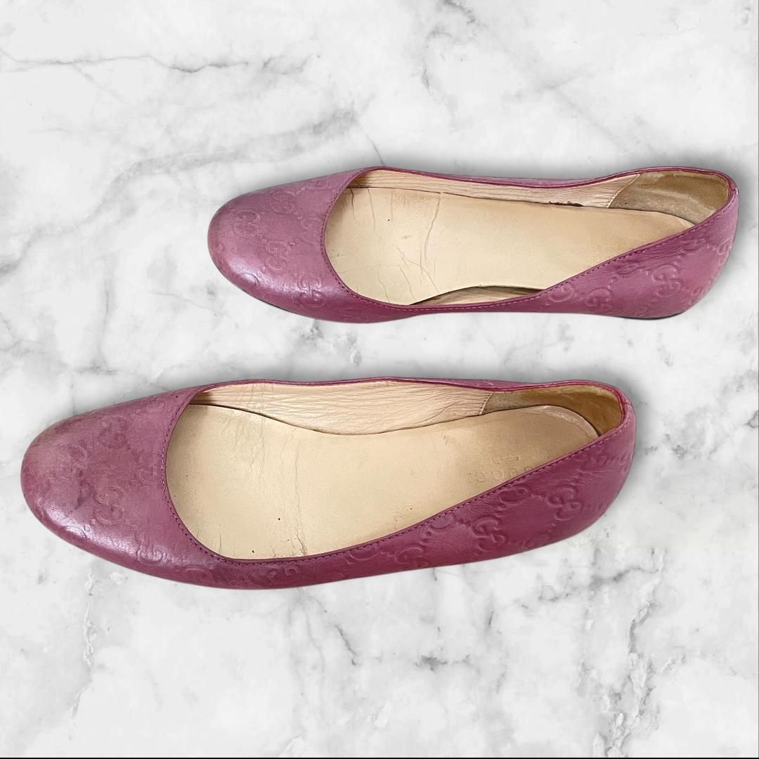 専用です GUCCI GG バレエシューズ 36 専用袋付き【新品未使用】 専用です GUCCI GG バレエシューズ 36 専用袋付き【新品未使用】