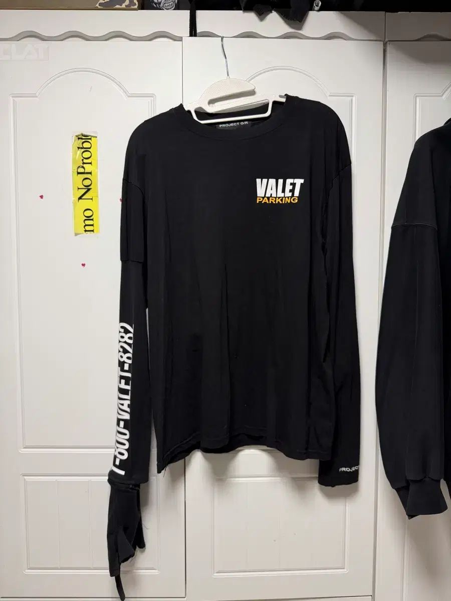 Project GR バレーパーキング ブラック 長袖Tシャツ 3