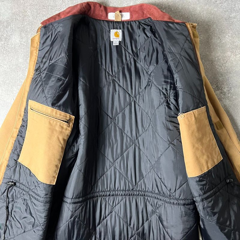 00s Carhartt トラディショナルコート キルティング カーハートUSA 00年代 USA製 Carhartt カーハート トラディショナルジャケット ダック