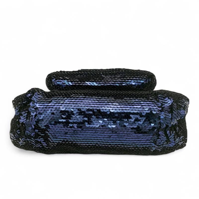 Coach Poppy Sequin Spotlight 2way blue コーチ ポピー シークイン