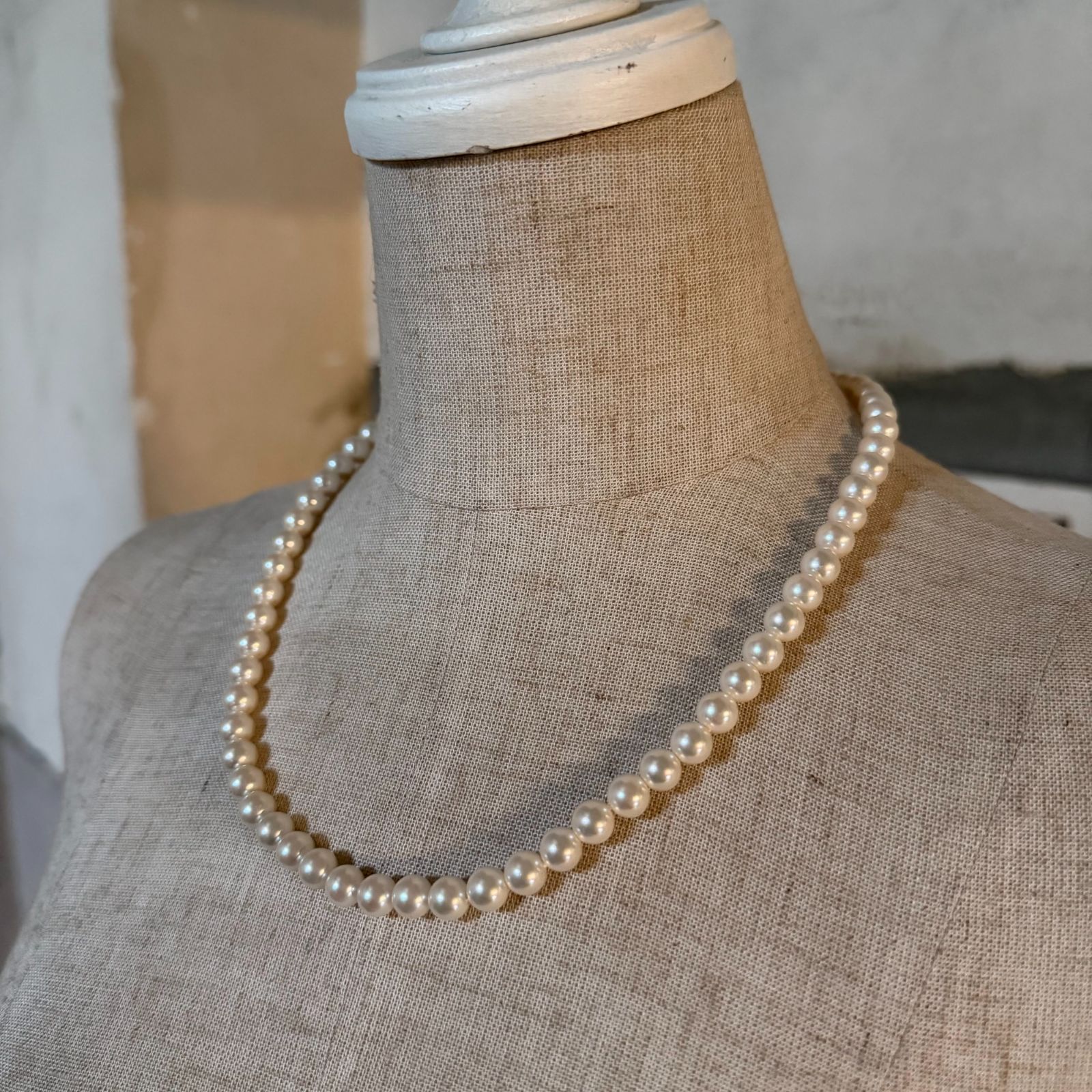 MASATO INOUE x BEAMS 別注 パール ネックレス ハンドメイド ジェンダーレス マサトイノウエ ビームス