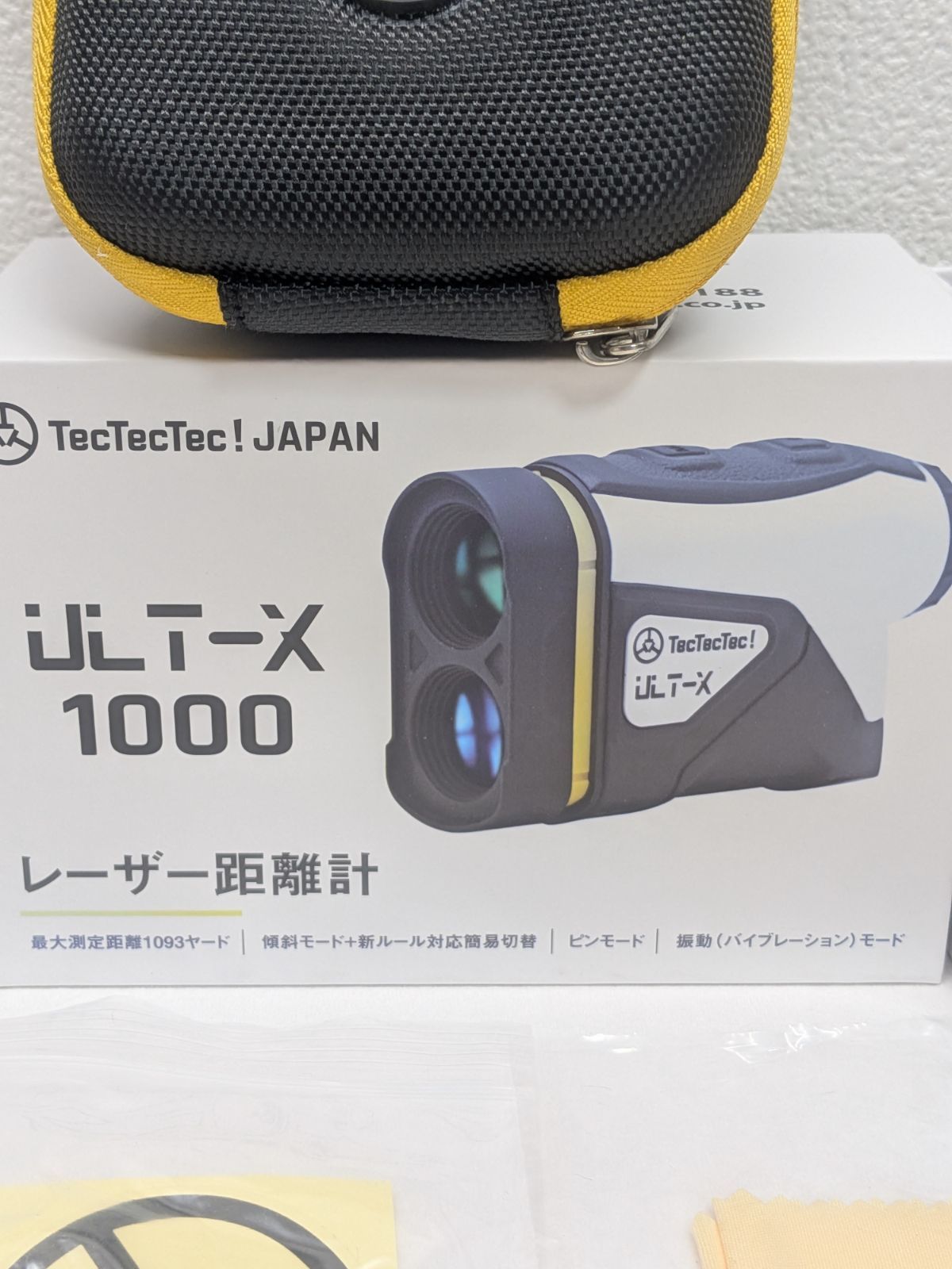 tectectec テックテックテック ゴルフ レーザー距離計 距離計測機