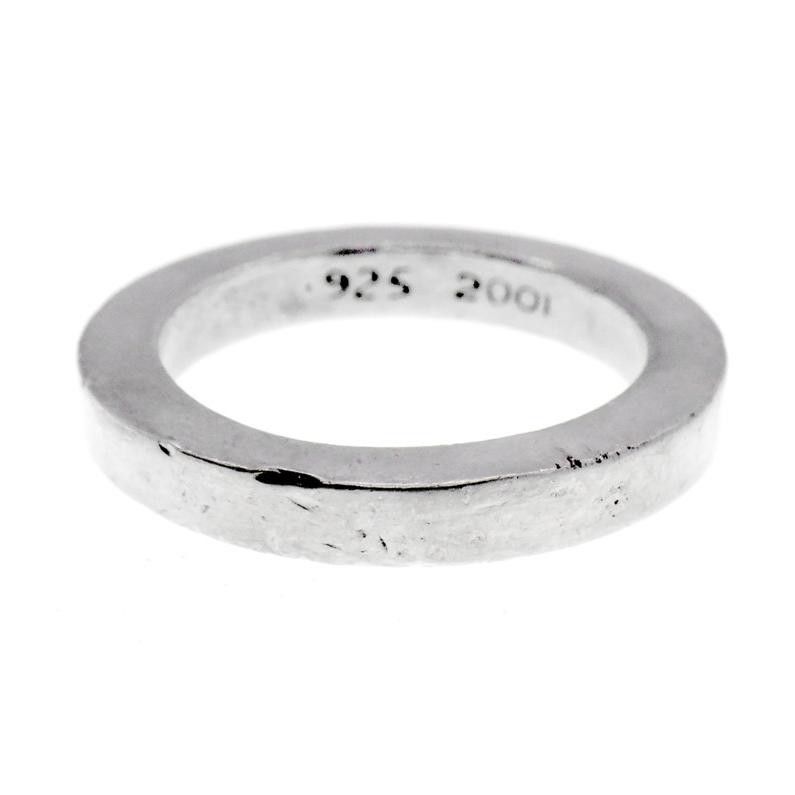 クロムハーツ CHROME HEARTS 3 mm SPACER PLN スペーサー プレーン シルバー リング 46210