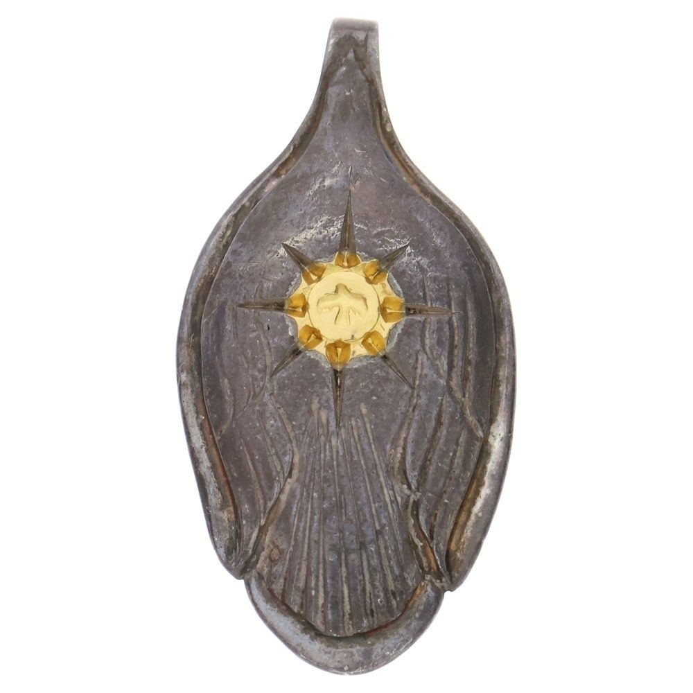 goro's (ゴローズ) K18付きスプーン ペンダントトップ シルバー