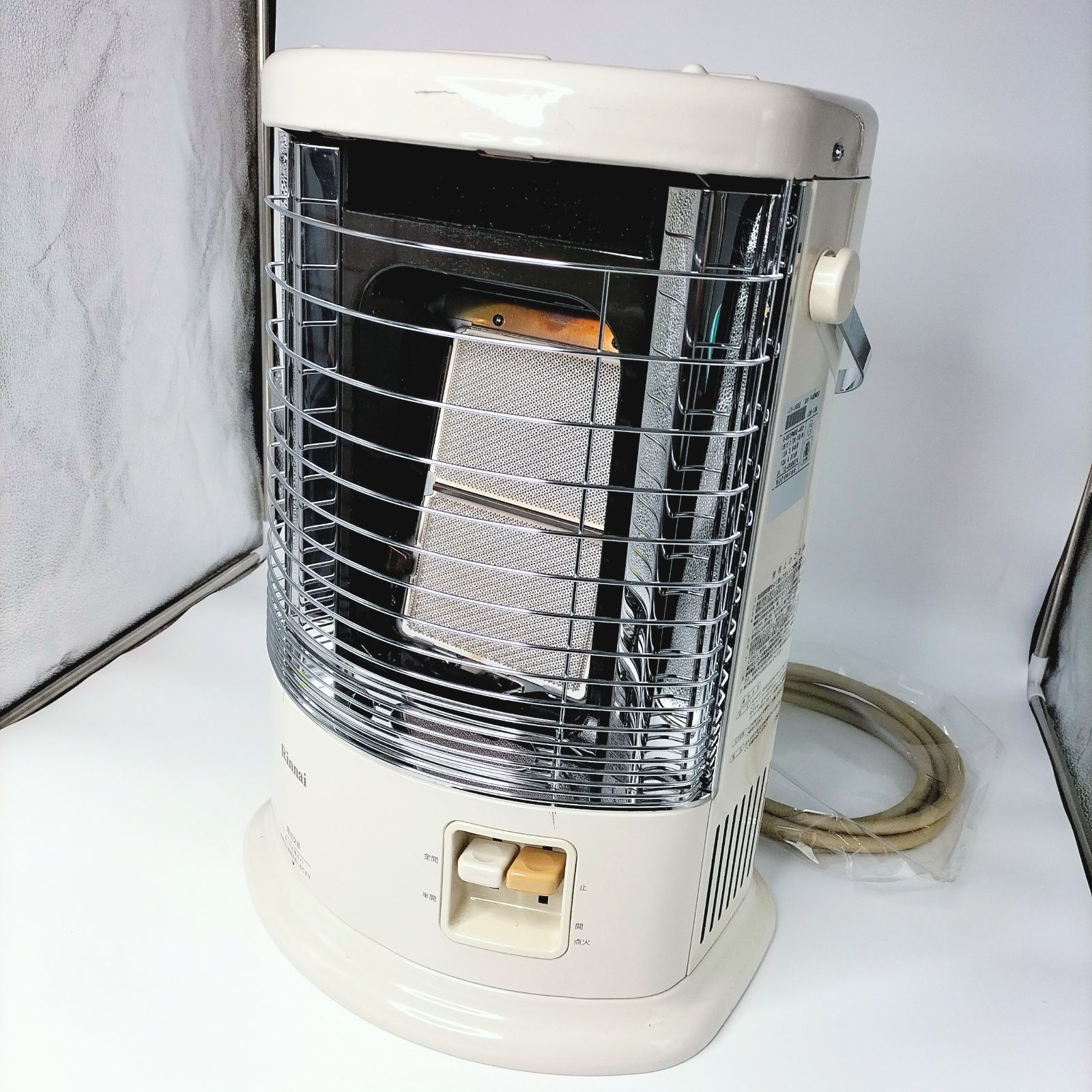 美品　リンナイ ガスストーブ R-852PMSⅢ-402 都市ガス リンナイ R-852PMSⅢ-402 ガスストーブ 都市ガス用 - メルカリ