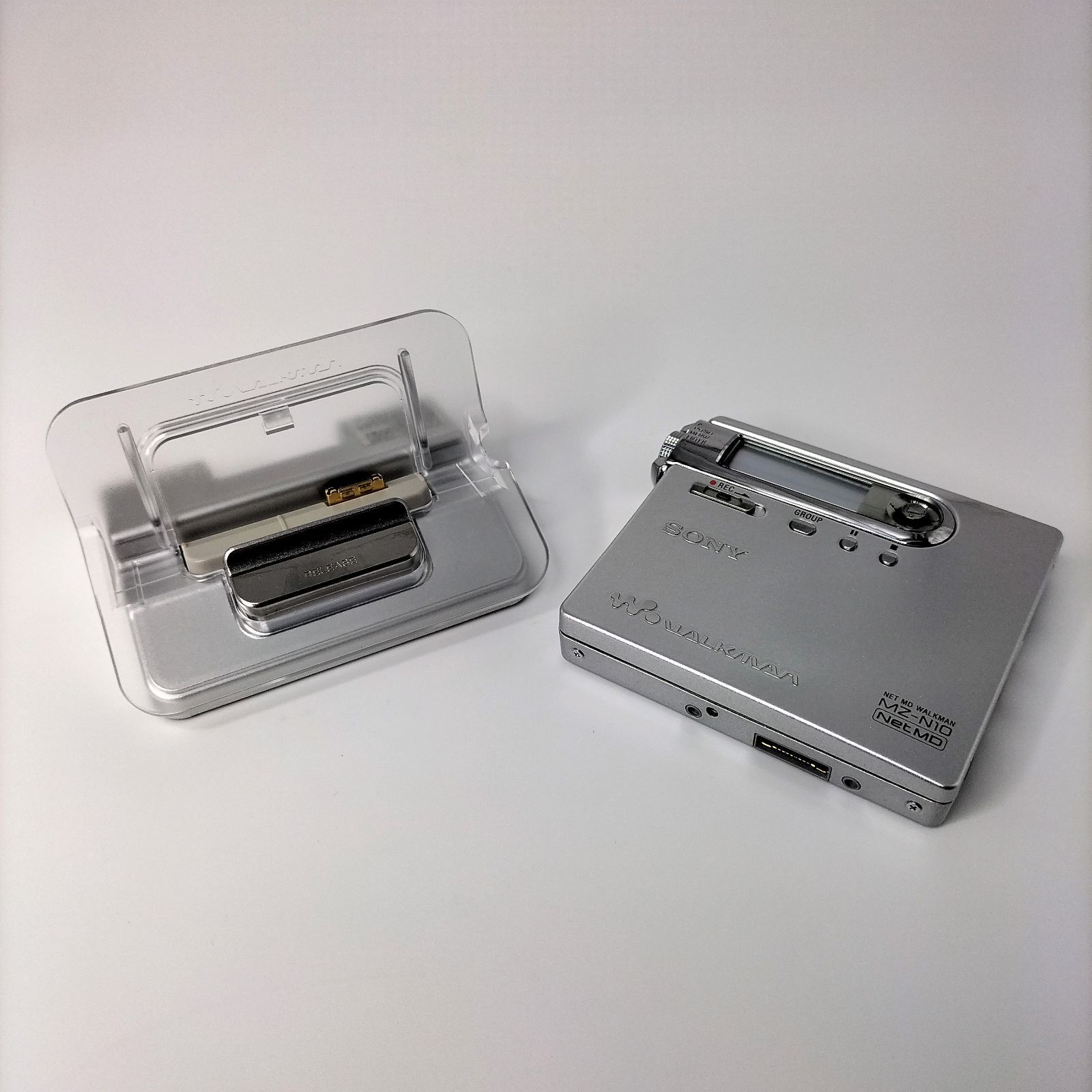  SONY MZ N 10 ポータブルMDレコーダー 動作未 ポータブルMDプレーヤー ポータブルプレーヤー