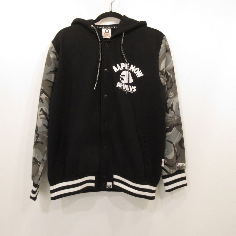AAPE BY A BATHING APE エーエイプバイアベイシングエイプ パーカー ブラック サイズ L 95