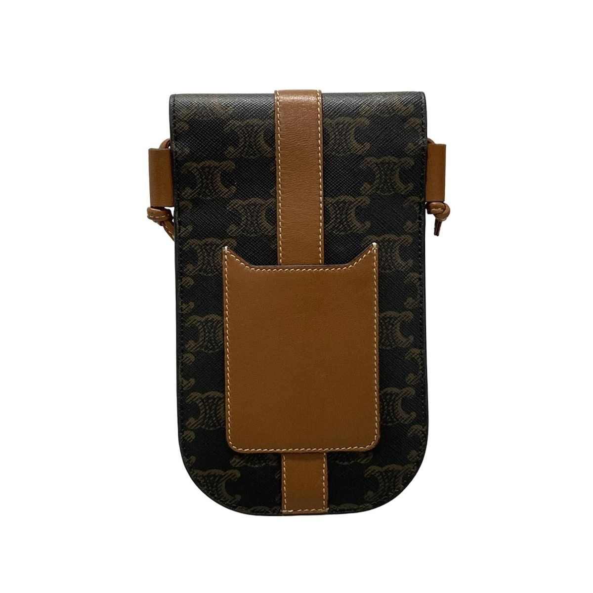 CELINE(セリーヌ) 携帯電話ケース モバイルポーチ 10H742DCH.04LU タン