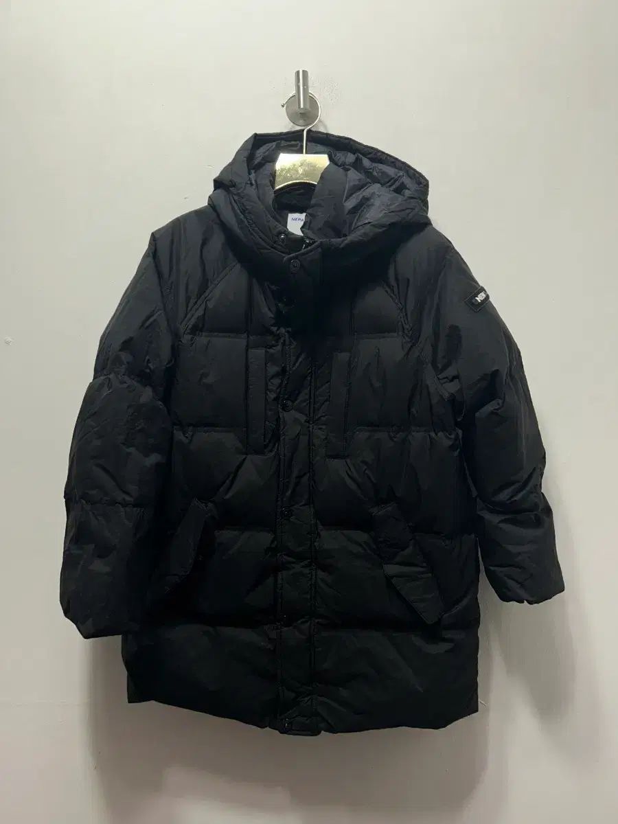  NEPA 黒色 フード ダウン アウター 155 その他
