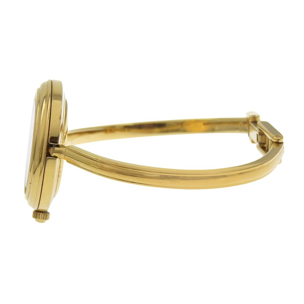 GUCCI】グッチ チェンジベゼル 11/12.2 金メッキ クオーツ アナログ