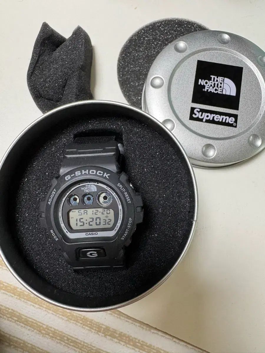 Supreme THE NORTH FACE CASIO G-SHOCK DW-6900 ブラック