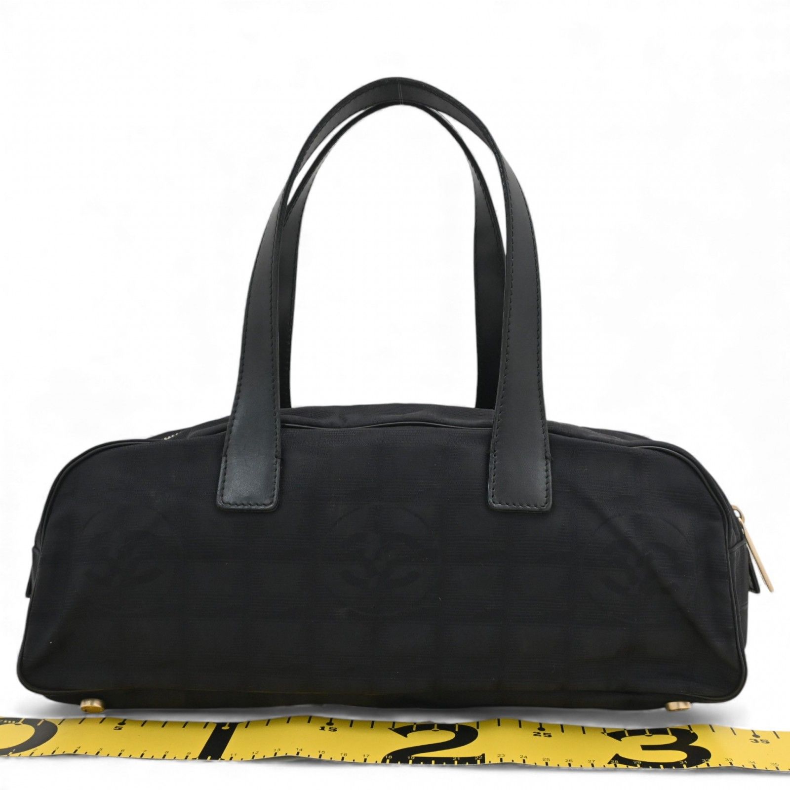 シャネル ニュートラベルライン ミニボストンバッグ Bランク ch 4419 gg