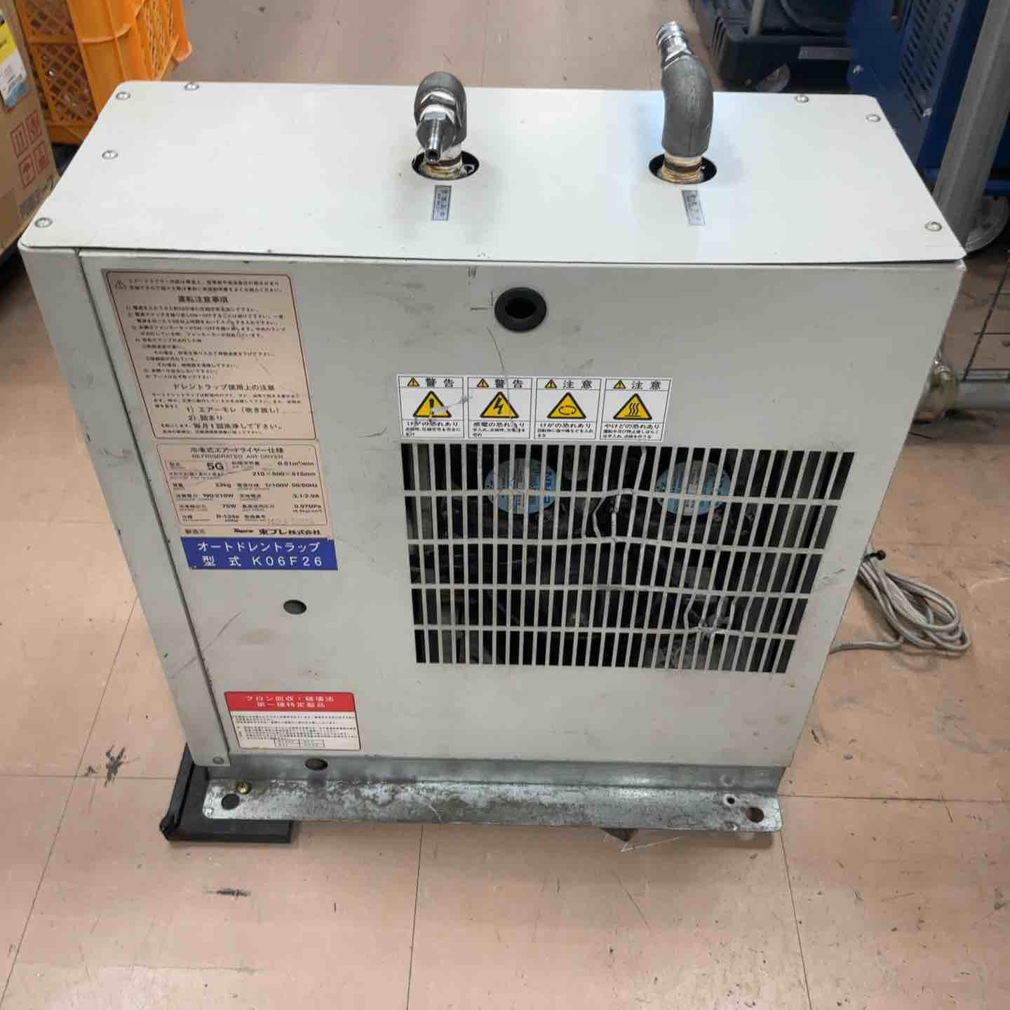 東プレ エアーコンプレッサー用 冷凍式 エアードライヤー TPD-5 G TOPRE