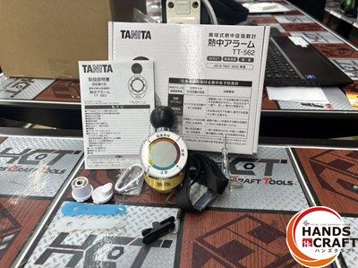■【中古】タニタ TT-562 熱中アラート コイン形電池使用 【ハンズクラフト宮崎新名爪店】
