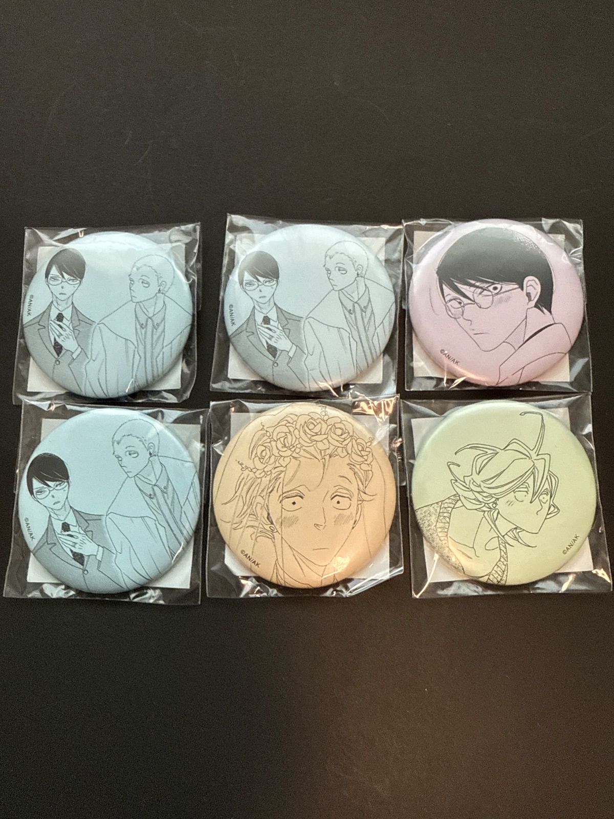 中村明日美子 くじメイト 同級生 缶バッジ 6点まとめ売り - メルカリ