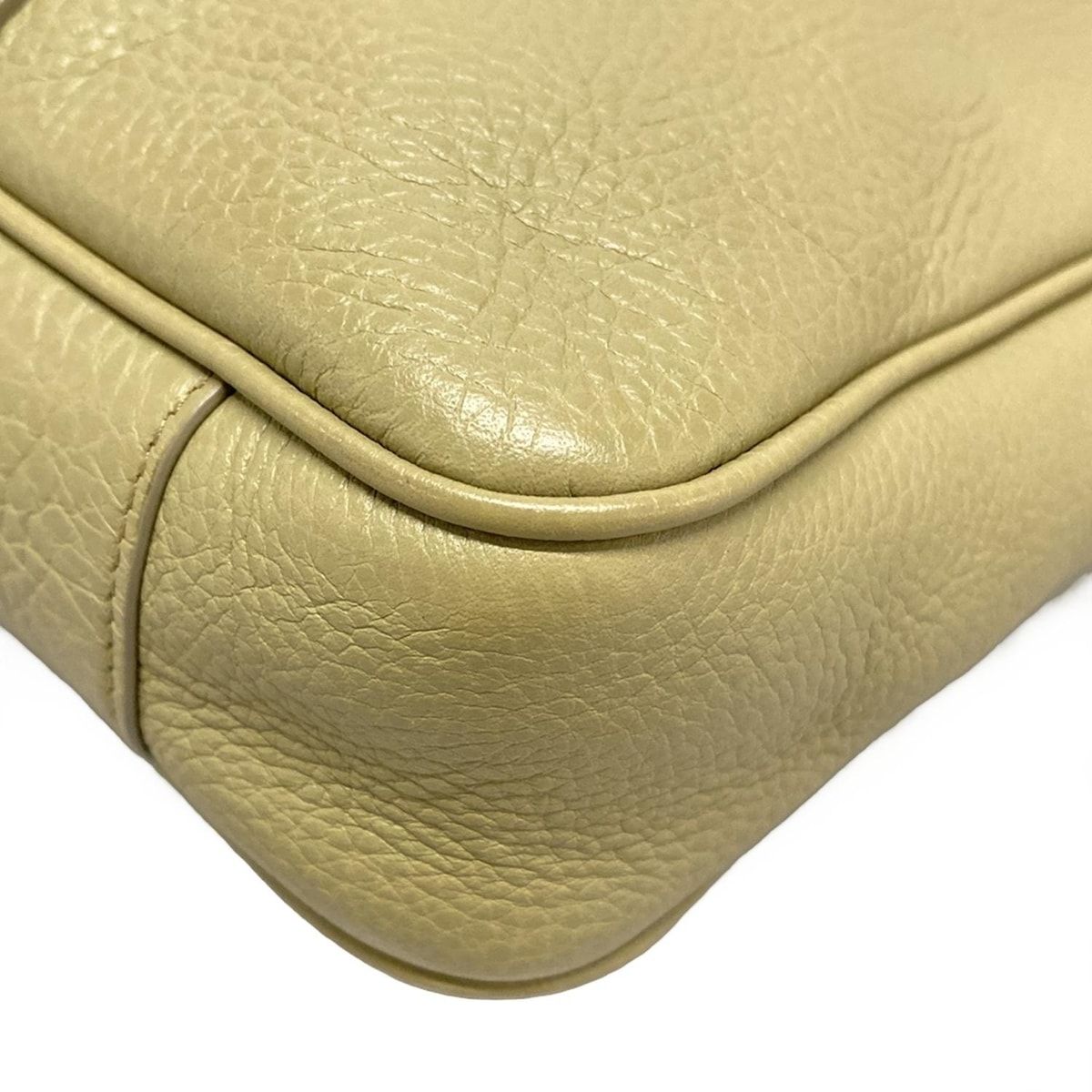  BOTTEGA VENETA ボッテガヴェネタ ビジネスバッグ クラシックピロー ベージュ レザー ビジネスバッグ バッグ